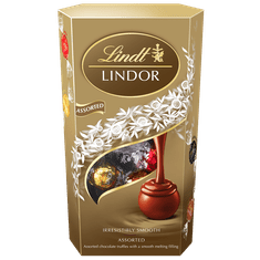 LINDT LINDOR pralinky Mix - Krabička, 600 g