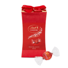 LINDT LINDOR pralinky Mliečná čokoláda - mini darčeková krabička 75 g