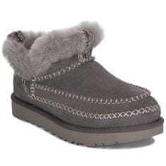 Ugg Australia Členkové topánky elegantné sivá 37 EU Classic Ultra Mini Alpine Thunder Cloud