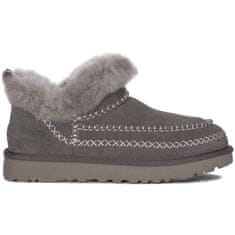 Ugg Australia Členkové topánky elegantné sivá 37 EU Classic Ultra Mini Alpine Thunder Cloud