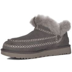 Ugg Australia Členkové topánky elegantné sivá 37 EU Classic Ultra Mini Alpine Thunder Cloud