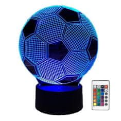 Verk  12296 LED lampa Futbal s diaľkovým ovládaním