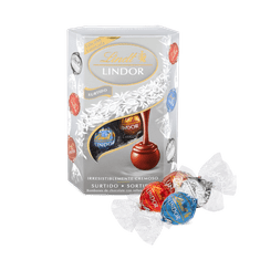 LINDT Mix praliniek LINDOR Strieborný 200 g