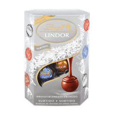 LINDT Mix praliniek LINDOR Strieborný 200 g