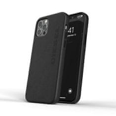 Diesel DIESELOVÉ TVAROVANÉ PUZDRO PREMIUM LEATHER WRAP IPHONE 12 PRO MAX BLACK/BLACK 42517