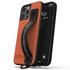 Diesel PUZDRO DIESEL HANDSTRAP UTILITY TWILL IPHONE 12 PRO MAX ČIERNO-ORANŽOVÉ/ČIERNO-ORANŽOVÉ 44289