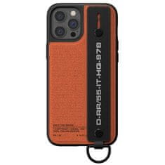 Diesel PUZDRO DIESEL HANDSTRAP UTILITY TWILL IPHONE 12 PRO MAX ČIERNO-ORANŽOVÉ/ČIERNO-ORANŽOVÉ 44289