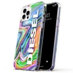 Diesel DIESELOVÉ PRIEHĽADNÉ PUZDRO DIGITAL HOLOGRAPHIC AOP IPHONE 12/12 PRO HOLOGRAFICKÉ-BIELE/HOLOGRAFICKÉ-BIELE 44315