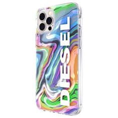 Diesel DIESELOVÉ PRIEHĽADNÉ PUZDRO DIGITAL HOLOGRAPHIC AOP IPHONE 12/12 PRO HOLOGRAFICKÉ-BIELE/HOLOGRAFICKÉ-BIELE 44315