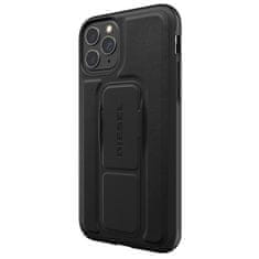 Diesel PUZDRO DIESEL GRIP KOŽENÝ VZHĽAD IPHONE 12/12 PRO ČIERNO/ČIERNE 42534