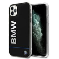 Bmw BMW PUZDRO BMHCN65PCUBBK IPHONE 11 PRO MAX 11 6,5" ČIERNE/ČIERNE PEVNÉ PUZDRO SIGNATURE PRINTED LOGO