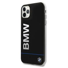 Bmw BMW PUZDRO BMHCN65PCUBBK IPHONE 11 PRO MAX 11 6,5" ČIERNE/ČIERNE PEVNÉ PUZDRO SIGNATURE PRINTED LOGO