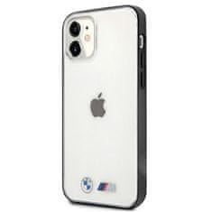 Bmw BMW BMHCP12SMBTOK IPHONE 12 MINI 5,4" TRANSPARENTNÉ PEVNÉ PUZDRO SANDBLAST CASE