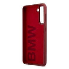 Bmw ETUI BMW BMHCS21MSLBLRE S21+ G996 CZERWONY/RED HARDCASE SILICONE SIGNATURE LOGO