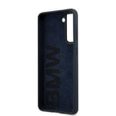 Bmw ETUI BMW BMHCS21MSILNA S21+ G996 GRANATOWY/NAVY HARDCASE SILICONE SIGNATURE