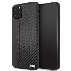 Bmw PEVNÉ PUZDRO BMW BMHCN65MCARBK IPHONE 11 PRO MAX ČIERNE/ČIERNE PU CARBON