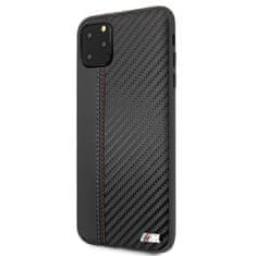 Bmw PEVNÉ PUZDRO BMW BMHCN65MCARBK IPHONE 11 PRO MAX ČIERNE/ČIERNE PU CARBON