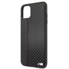 Bmw PEVNÉ PUZDRO BMW BMHCN65MCARBK IPHONE 11 PRO MAX ČIERNE/ČIERNE PU CARBON