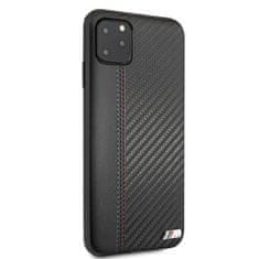 Bmw PEVNÉ PUZDRO BMW BMHCN65MCARBK IPHONE 11 PRO MAX ČIERNE/ČIERNE PU CARBON