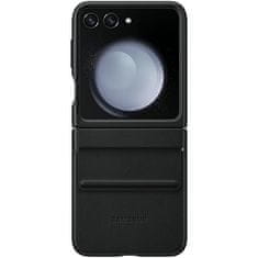 SAMSUNG PUZDRO SAMSUNG EF-VF731PBEGWW Z FLIP5 F731 BLACK/BLACK FLAP ECO-LEATHER CASE