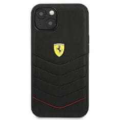 Ferrari FERRARI FEHCP13SRQUK IPHONE 13 MINI 5,4" ČIERNE/ČIERNE PEVNÉ PUZDRO OFF TRACK QUILTED