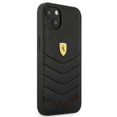 Ferrari FERRARI FEHCP13SRQUK IPHONE 13 MINI 5,4" ČIERNE/ČIERNE PEVNÉ PUZDRO OFF TRACK QUILTED