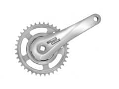 Sturmey-Archer kľučky FCS608 1x 38z 170mm strieborné