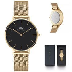 Daniel Wellington Dámske hodinky Dw00100347 – Petite Evergold (Zx704e)