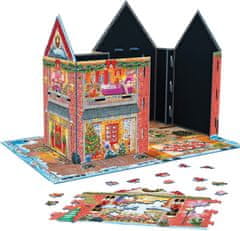 EuroGraphics 3D puzzle Vianočná chalúpka 1100 dielikov