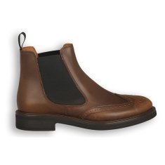 Frau Chelsea boots elegantné hnedá 38 EU Silk Cuoio