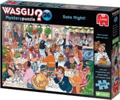 Jumbo Puzzle WASGIJ Mystery 26: Nočné rande! 1000 dielikov