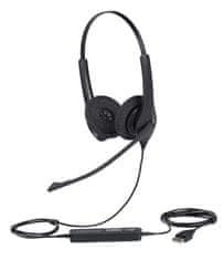 Jabra BIZ 1500/Stereo/USB/Drôt/Čierna