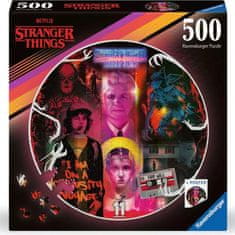 Ravensburger Okrúhle puzzle Stranger Things 500 dielikov