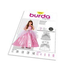 Burda Strih Burda 4364 - Šaty pre princeznú