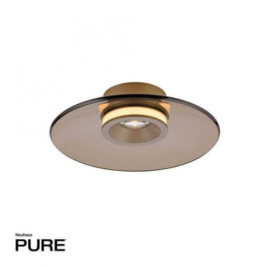 PAUL NEUHAUS PAUL NEUHAUS LED stropné svietidlo Pure Moon bronz stmievateľné 2700K PN 6094-97