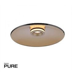 PAUL NEUHAUS PAUL NEUHAUS LED stropné svietidlo Pure Moon bronz jantárová farba stmievateľné 2700K PN 6095-97