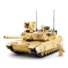 Sluban Model Bricks M38-B0892 Bojový tank M1A2 Abrams