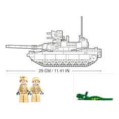 Sluban Model Bricks M38-B0892 Bojový tank M1A2 Abrams