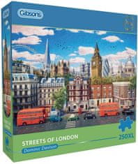 Gibsons Puzzle Londýnske ulice XL 250 dielikov