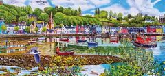 Gibsons Panoramatické puzzle Odliv a príliv v Tobermory 636 dielikov