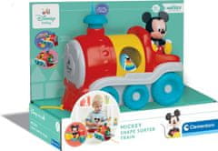 Clementoni BABY Disney Vkladací vláčik Mickey Mouse