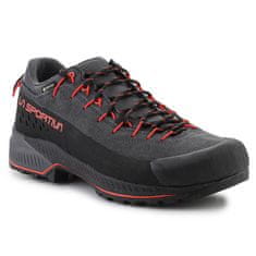 La Sportiva Obuv grafit 42.5 EU Tx4 Evo Gtx Carbon Cherry Tomato