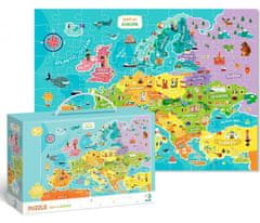 Dodo Toys Puzzle Mapa Európy 100 dielikov