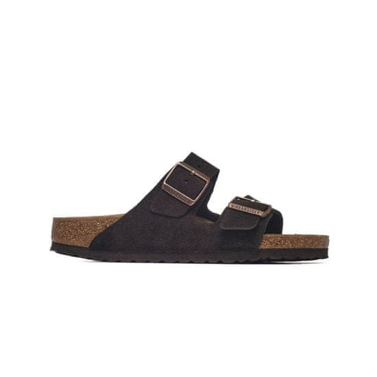 Birkenstock Šľapky elegantné hnedá Arizona Leve Mocca