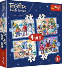 Trefl Puzzle Treflíci: Vianoce 4v1 (12,15,20,24 dielikov)