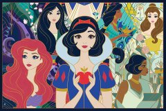 Trefl Puzzle Disney princeznej: Začarované krásky 2x200 dielikov