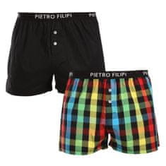 Pietro Filipi 2PACK pánske trenky viacfarebné (2TC001) - veľkosť XXXL