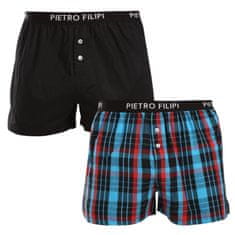 Pietro Filipi 2PACK pánske trenky viacfarebné (2TC002) - veľkosť XXXL