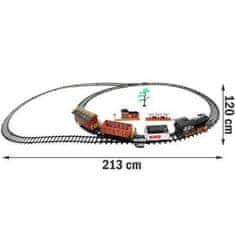 JOKOMISIADA Obrovský dymiaci elektrický vláčik na diaľkové + zvuk