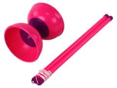 Lean-toys Jojo Juggling Diabolo Pink 13,5x11,5 cm arkádová hra